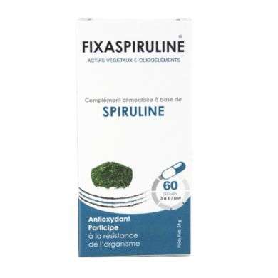 FIXA SPIRULINE SPIRULINE 60 GELULES
