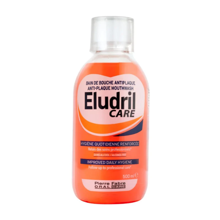 ELUDRIL CARE BAIN DE BOUCHE ANTI PLAQUE 500 ML