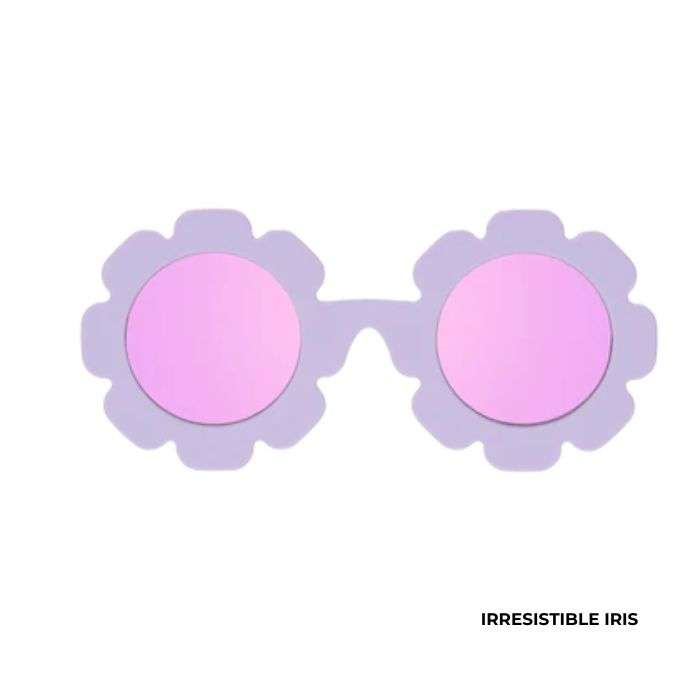 BABIATORS LUNETTES SOLAIRES POLARIZED FLEUR VERRES MIROIR 0-2 ANS