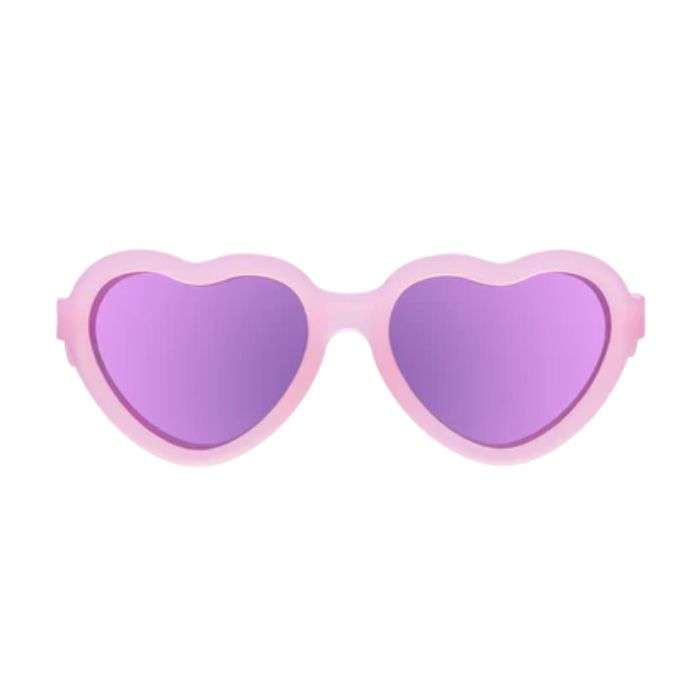 BABIATORS LUNETTE SOLAIRE POLARIZED COEURS VERRES MIROIR VIOLETTES AGE 0-2 ANS