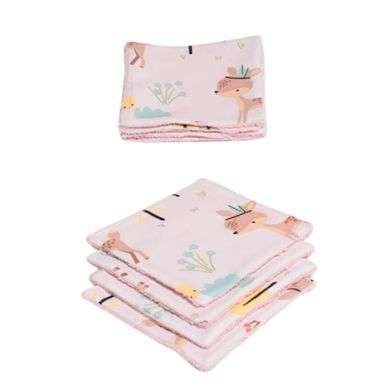 BAMBIDOU 8 LINGETTES LAVABLES BAMBI