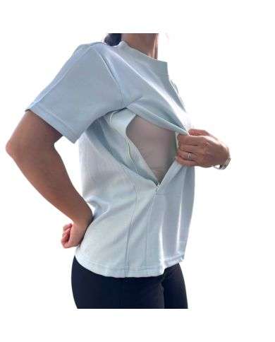 BAMBIDOU T SHIRT D'ALLAITEMENT VERT MENTHE