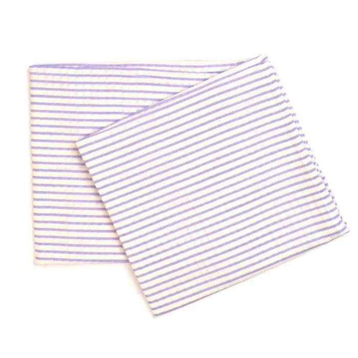 BAMBIDOU LOT 2 BAVOIRS EPAULE MINI LANGE CARREAUX VIOLET