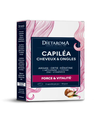 DIETAROMA CAPILEA FORTI CHEVEUX ET ONGLES 60 CAPSULES