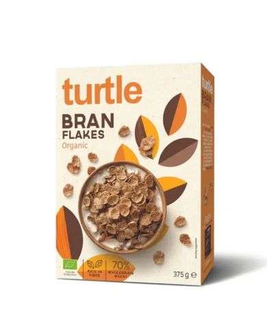 TURTLE BRAN FLAKES ORGANIC 375 G