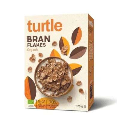 TURTLE BRAN FLAKES ORGANIC 375 G