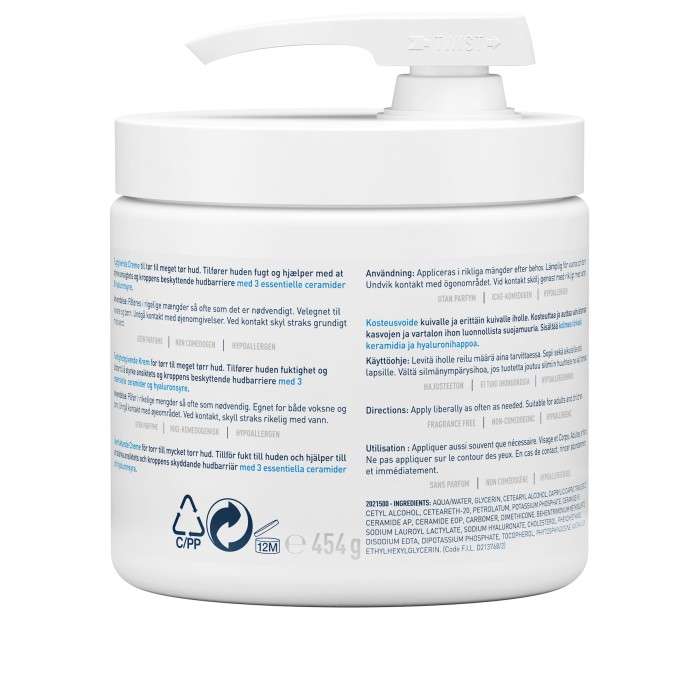 CERAVE BAUME HYDRATANT AVEC POMPE 454 G