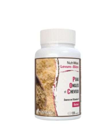 NUTRIMAX LEVURE DE BIERE 120 COMPRIMES