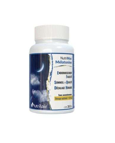 NUTRIMAX MELATONINE 30 GELULES VEGETALES