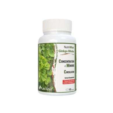 NUTRIMAX GINKGO BILOBA 60 COMPRIMES