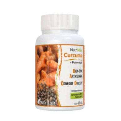 NUTRIMAX CURCUMA + POIVRE NOIR 60 GELULES