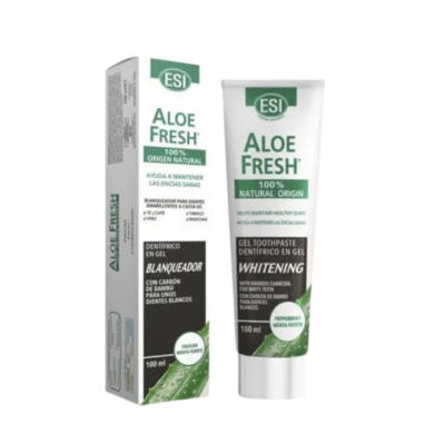 ESI ALOE FRESH DENTIFRICE BLANCHISSANT CHARBON BAMBOO 100 ML