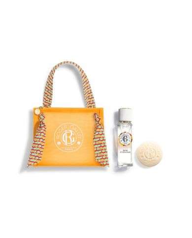 ROGER ET GALLET KIT ENSOLEILLE SAC FOULARD BOIS D'ORANGE