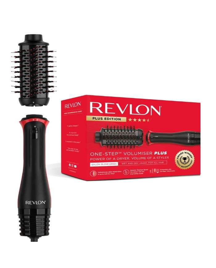 REVLON PLUS EDITION BROSSE CHEVEUX ONE STEP VOLUMISER