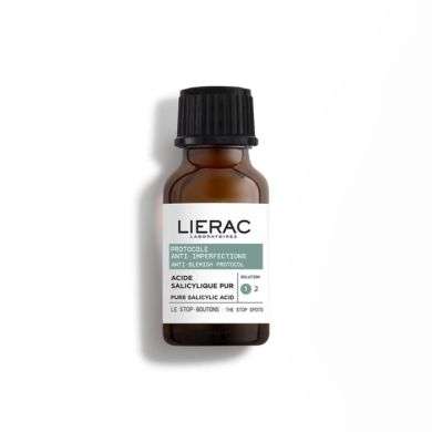LIERAC PROTOCOLE ANTI IMPERFECTIONS ACIDE SALICYLIQUE PUR LE STOP BOUTONS 15ML
