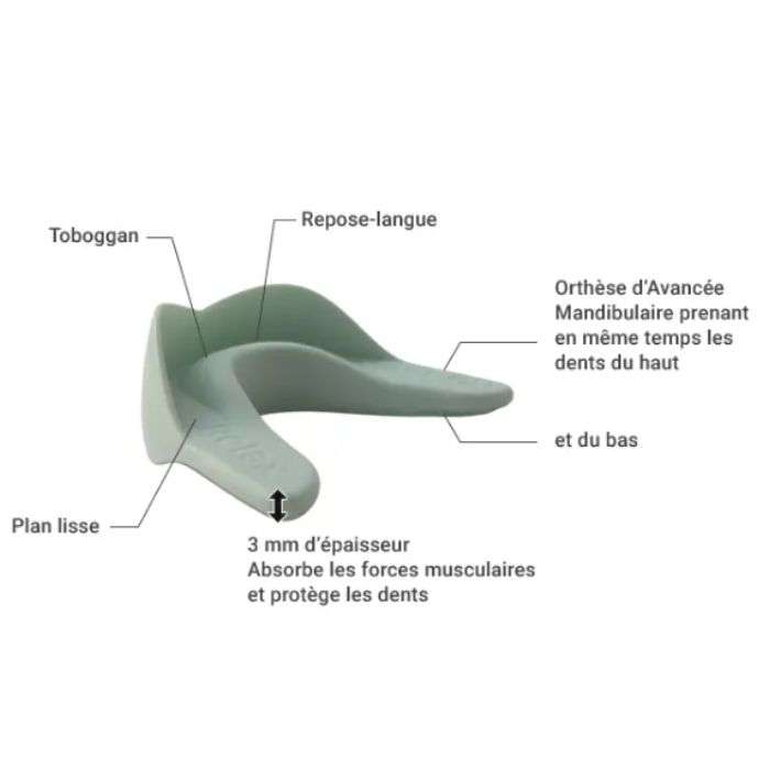 MACHOU RELAX GOUTTIERE DENTAIRE DE RELAXATION 16ANS +