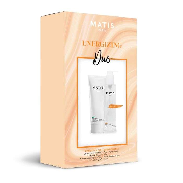 MATIS DUO ENERGIZING PERFECT CLEAN 200ML + GLOW ESSENCE 200ML