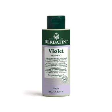HERBATINT VIOLET SHAMPOOING DEJAUNISSANT 260ML