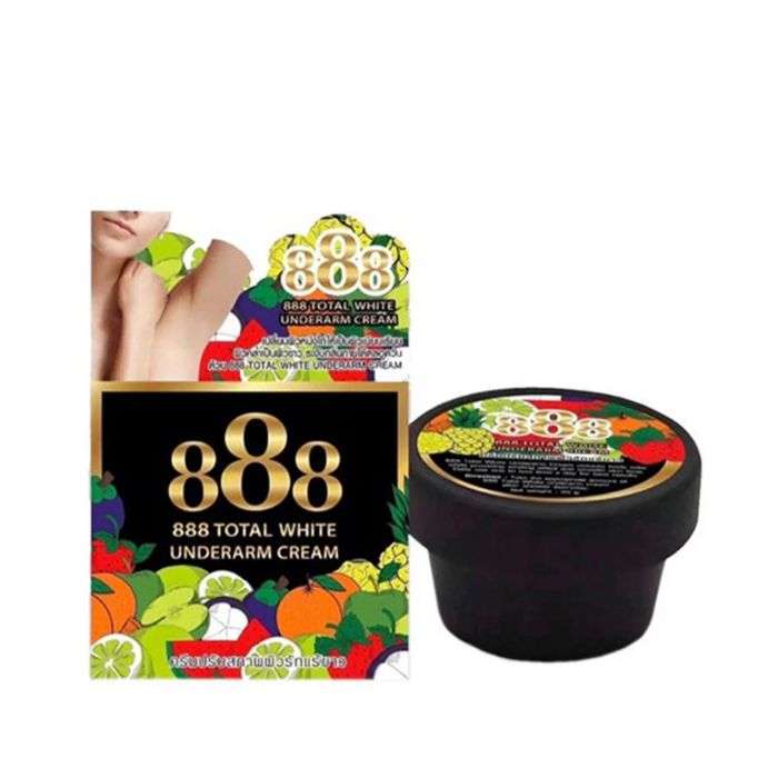 888 TOTAL WHITE UNDERARM CREAM 35 G