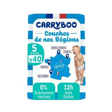 CARRYBOO COUCHES TAILLE 5 40 UNITES 12-25 KG