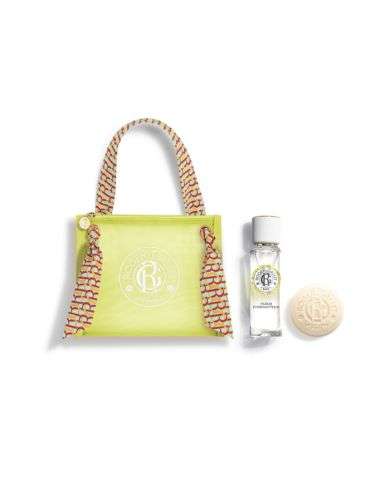 ROGER ET GALLET KIT ENSOLEILLE SAC FOULARD FLEUR D'OSMANTHUS