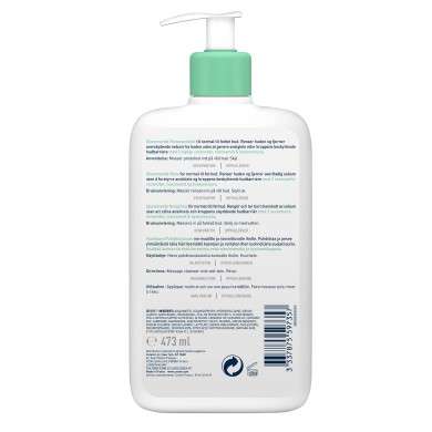 CERAVE OFFRE GEL MOUSSANT PEAUX NORMALES A GRASSES 473 ML +2 FORMATS VOYAGES OFFERTS