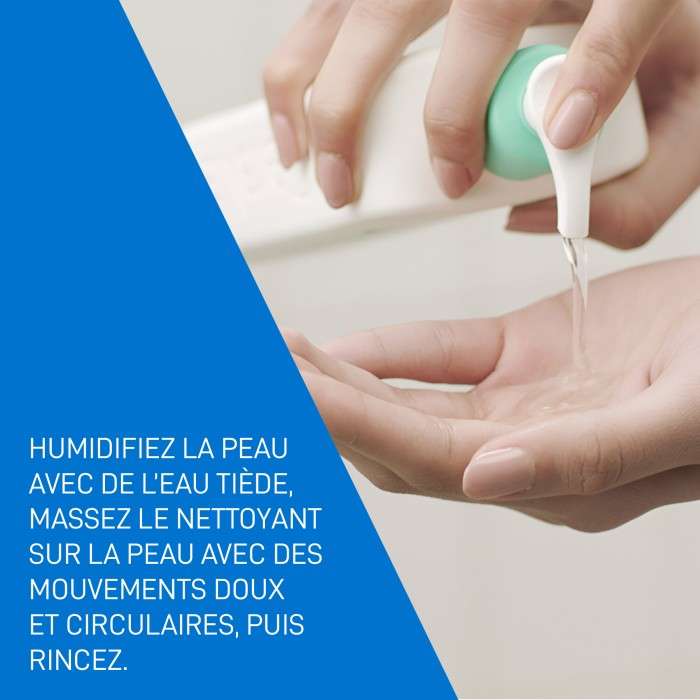 CERAVE OFFRE GEL MOUSSANT PEAUX NORMALES A GRASSES 473 ML +2 FORMATS VOYAGES OFFERTS