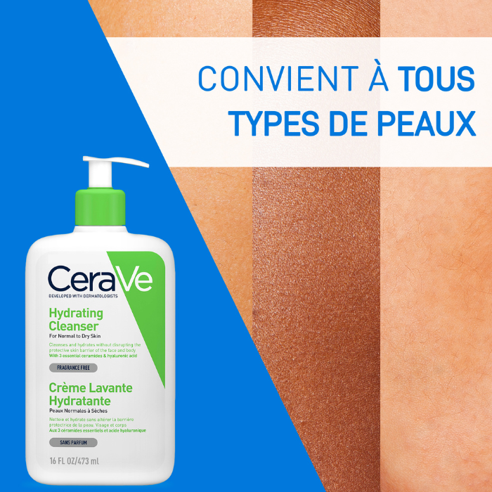 CERAVE CREME LAVANTE HYDRATANTE 473 ML