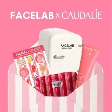 FACELAB X CAUDALIE SKINCARE FRIDGE WHITE