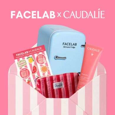 FACELAB X CAUDALIE SKINCARE FRIDGE BABY BLEU