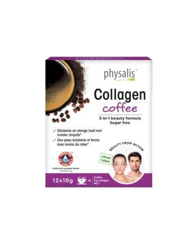 PHYSALIS COLLAGEN COFFEE 12X 10 G