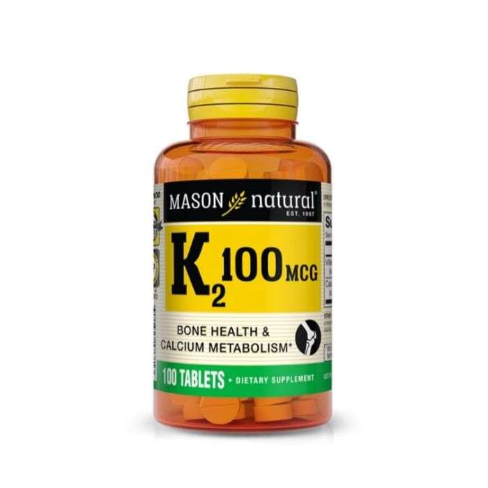 MASON NATURAL K2 100MCG 100 TABLETS