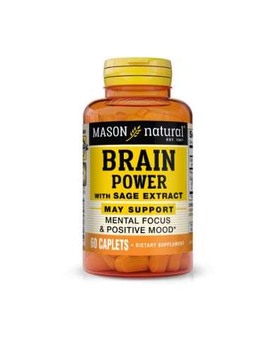 MASON NATURAL BRAIN POWER 60 CAPSULES