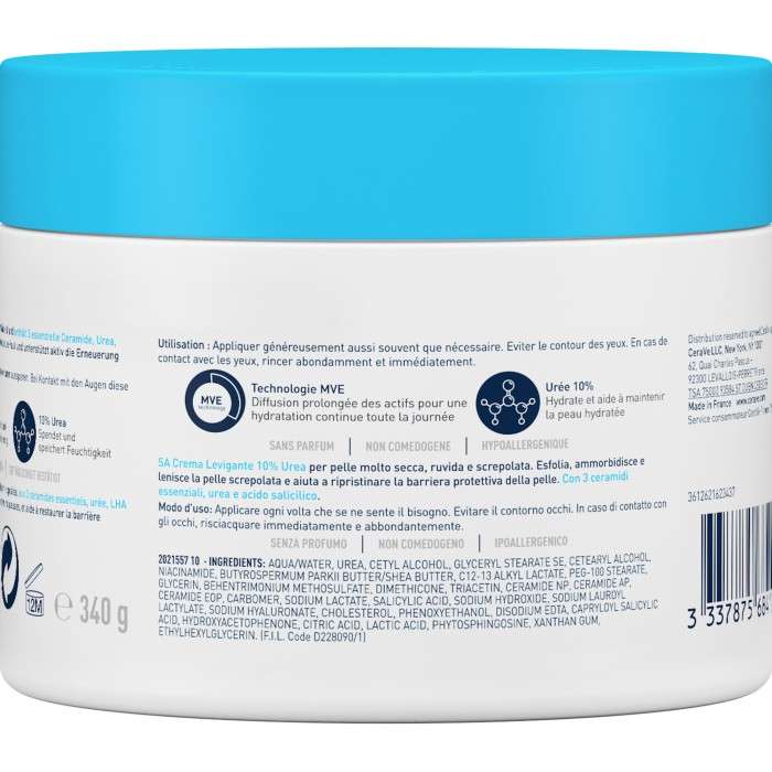 CERAVE SA CREME ANTI RUGOSITE 340G