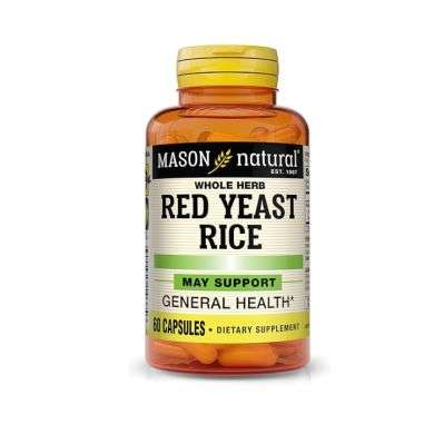MASON NATURAL RED YEAST RICE 60 CAPSULES