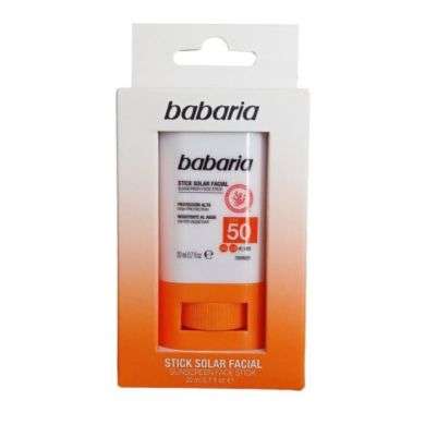 BABARIA STICK SOLAIRE VISAGE SPF50 20ML