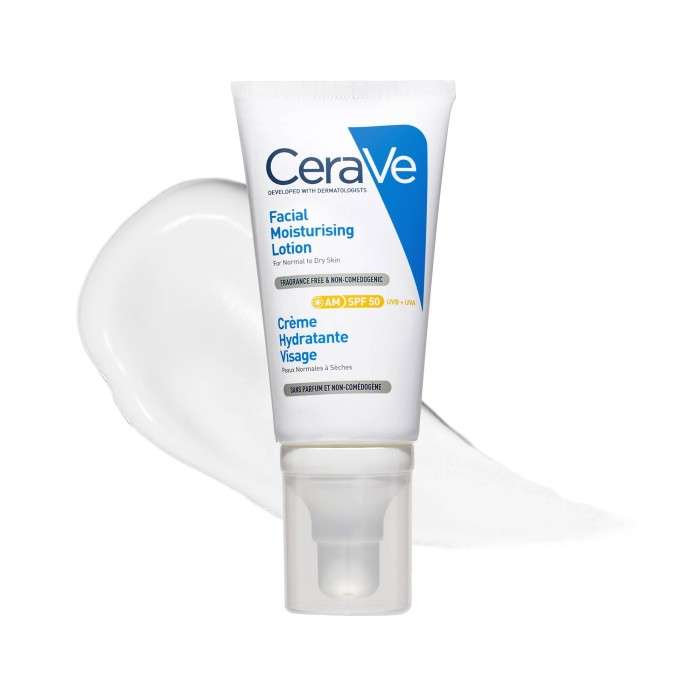 CERAVE OFFRE BLACK FRIDAY CREME HYDRATANTE VISAGE SPF 50 52 ML + 4 FORMATS VOYAGE OFFERTS
