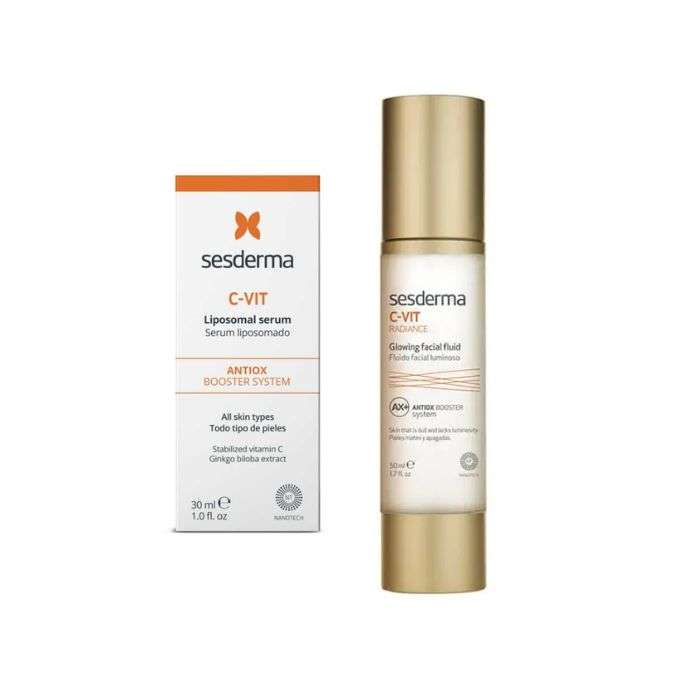 SESDERMA COFFRET ITS WOW TIME C VIT SERUM 30ML +RADIANCE FLUIDE 50ML