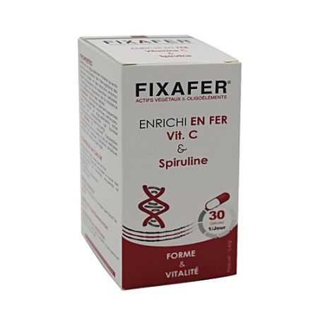 FIXAFER FER ET VITAMINE C 30 GELULES