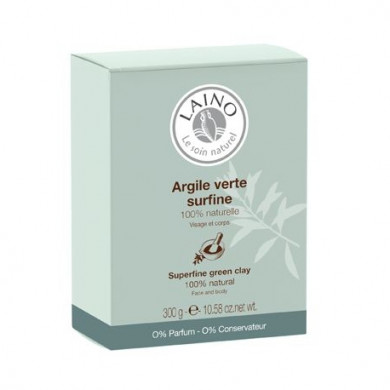LAINO ARGILE VERTE SURFINE 300 G