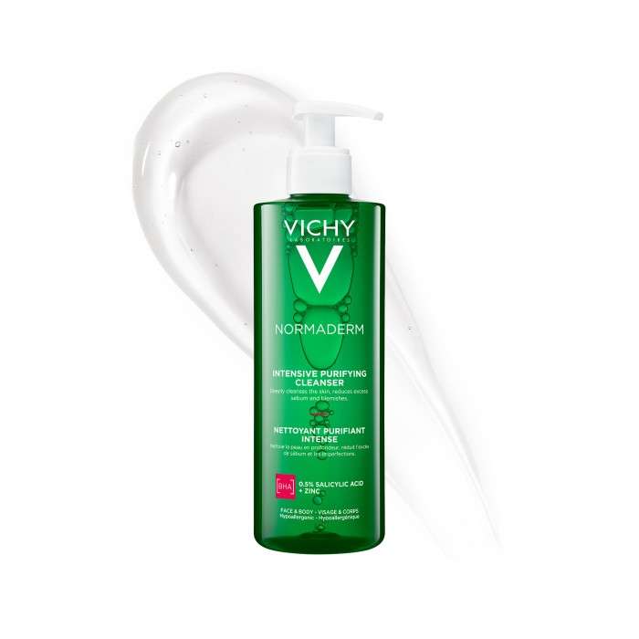 VICHY NORMADERM GEL PURIFIANT INTENSE PEAU GRASSE ET ACNEIQUE 400 ML