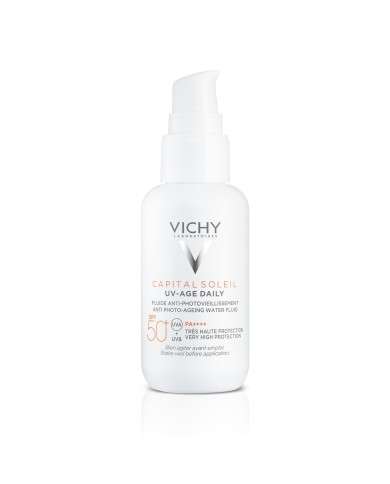 VICHY CAPITAL SOLEIL UV AGE DAILY SPF 50 FLUIDE ANTI PHOTOVIEILLISSEMENT 40 ML