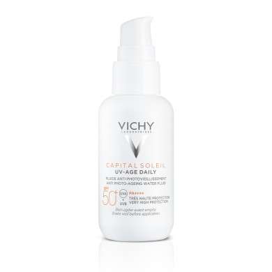 VICHY CAPITAL SOLEIL UV AGE DAILY SPF 50 FLUIDE ANTI PHOTOVIEILLISSEMENT 40 ML
