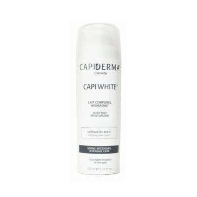 CAPIDERMA CAPIWHITE LAIT CORPOREL DÉPIGMENTANT INTENSIF HYDRATANT 150 ML SOINS INTENSIFS