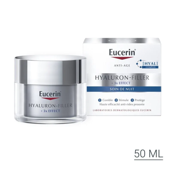EUCERIN HYALURON FILLER *3 EFFECTS SOIN DE NUIT 50 ML