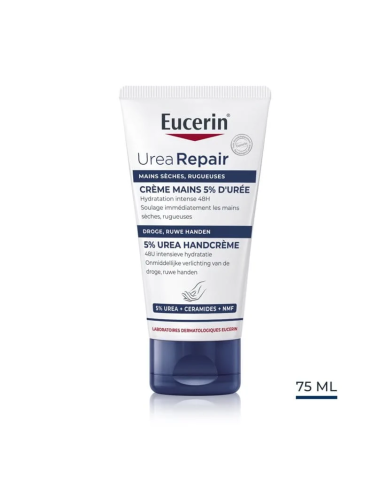 EUCERIN UREA REPAIR PLUS CREME MAINS 5% D' UREE 75 ML