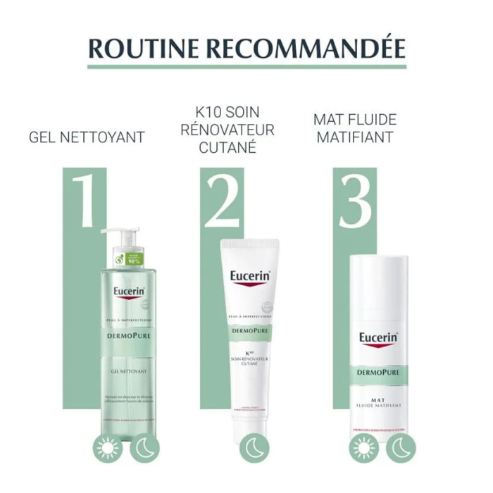 EUCERIN DERMOPURE K10 SOIN RENOVATEUR CUTANE 40 ML