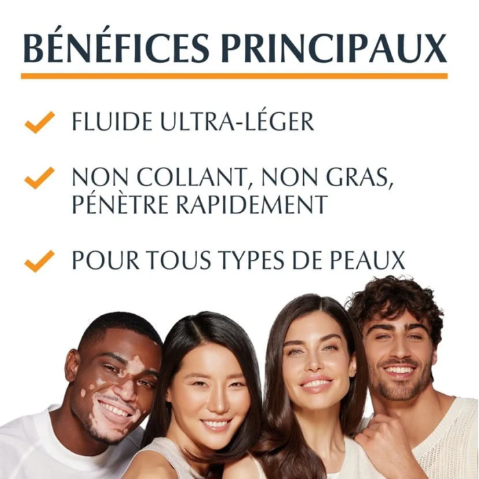 EUCERIN HYDRO PROTECT FLUIDE ULTRA LEGERSPF 50+ TOUS TYPES DE PEAUX