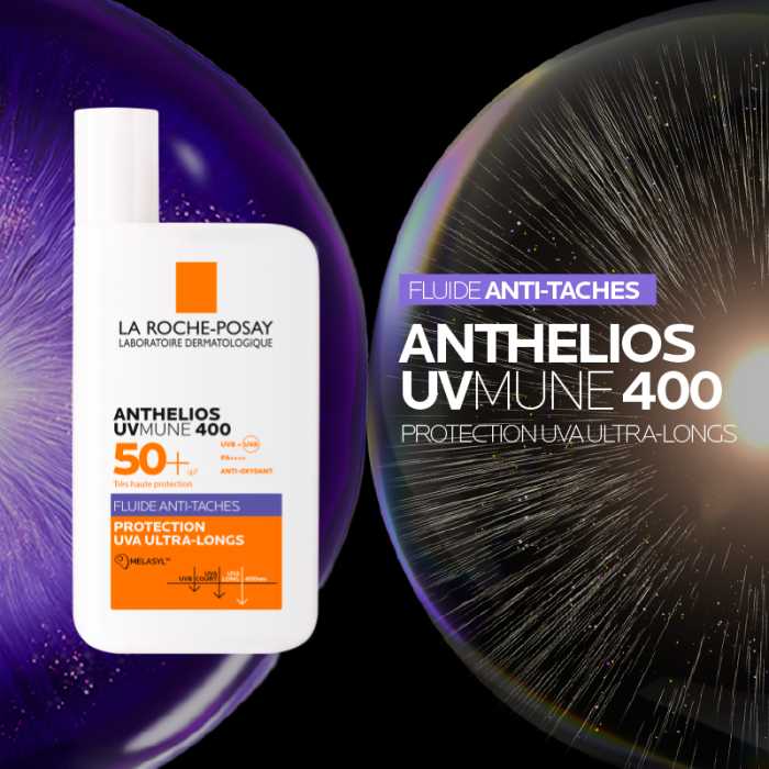 LA ROCHE POSAY ANTHELIOS UVMUNE 400 FLUIDE ANTI TACHES SPF50+ 50 ML