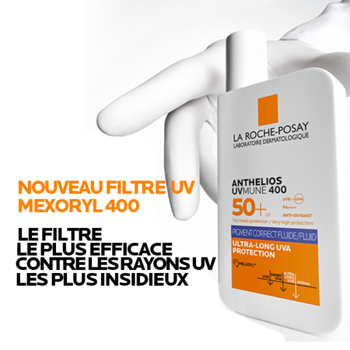 LA ROCHE POSAY ANTHELIOS UVMUNE 400 FLUIDE ANTI TACHES SPF50+ 50 ML